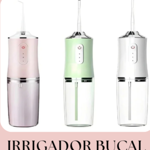 IRRIGADOR BUCAL DENTAL PORTÁTIL RECARGABLE LIMPIADOR DE AGUA A PRESIÓN