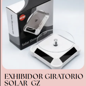 EXHIBIDOR GIRATORIO SOLAR GZ 360 GRADOS