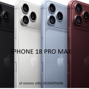 IPHONE 18 PRO MAX  E-SIM 256GB/12