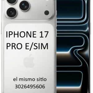 IPHONE 17 PRO E-SIM 256GB/12
