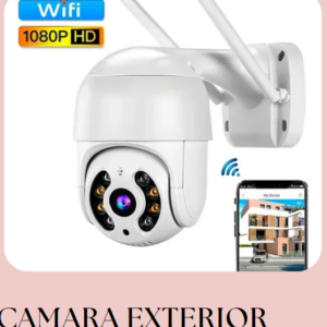 CAMARA DE SEGURIDAD EXTERIOR WIFI PTZ 1080P HD DOBLE ANTENA