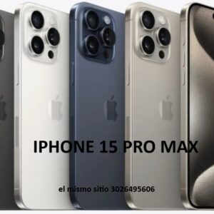Inicio IPHONE 15 PRO MAX SIM BATERIA 100% , 0 CICLOS 256GB/8